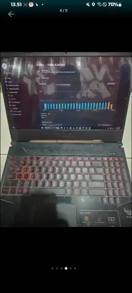 Asus Amd rizend 5 8GB (SSD 512)