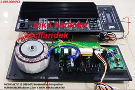 KIT MESIN AKTIF 15 ukuran 16cm x40cm  usb bluetooth mp3 player