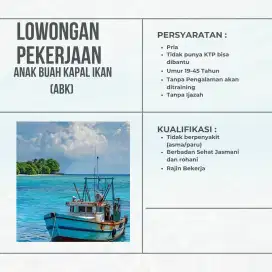 Lowongan Kerja menjadi ABK kapal
