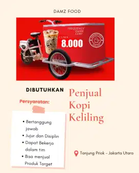 Di Butuhkan Marketing / Penjual Kopi Keliling