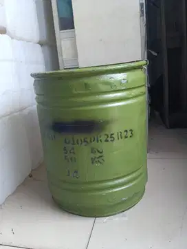 tong kaleng 50kg tempat sampah pbb