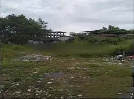 DIJUAL TANAH PINGGIR JALAN COR PERUMAHAN BISA DIBUAT KOS²AN