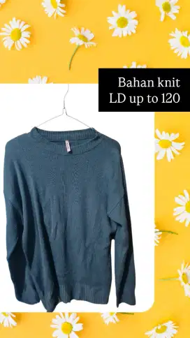 Atasan blouse knit