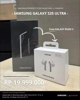 S25 ultra casback 3 juta bonus buds3 dan casing bening