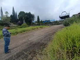 Jual tanah siap bangun view bagus, udarasejuk dekat dgn tsii