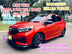 (HARGA CASH) KM 2000 HONDA BRIO RS AT 2024 WARNA LIMITED EDITION