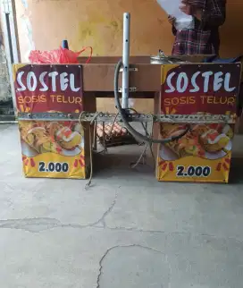 Gerobak buat di motor MULUS LIKE NEW
