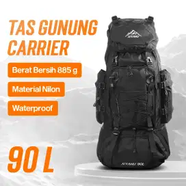 XIYAHU Tas Gunung Carrier Bag Travel Backpack Waterproof 90