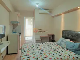 Full Furnished Studio 21m² Cozy Tower Depan View Kota Rekomen, Green B