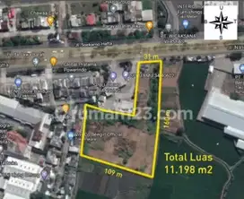 Tanah matang murah siap bangun di soekarno hatta kota Bandung