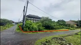 Tanah STrategis Jl Bukit Damai Side Walk Jimbaran