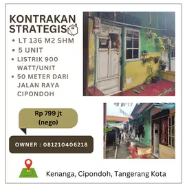 Jual Cepat Kontrakan Kenanga Cipondoh Tangerang