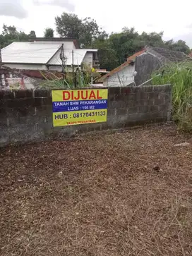 Bonus Biaya Notaris ! Tanah Matang Siap Bangun dan AJB di Purwomartani
