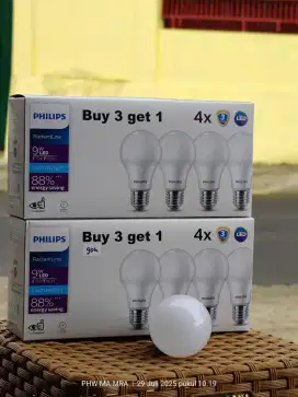 Lampu LED Philips 9watt ( BISA COD )