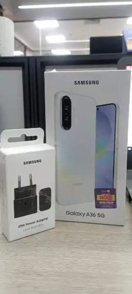 SAMSUNG GALAXY A36 5G 8/256 NEW ORI SEGEL + CHARGER