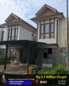 Dijual Cepat Rumah Avani BSD Tangerang