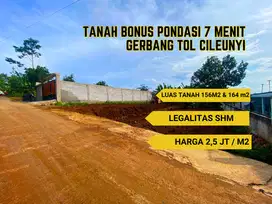 Tanah 7 Menit Gerbang Tol Cileunyi Legalitas SHM