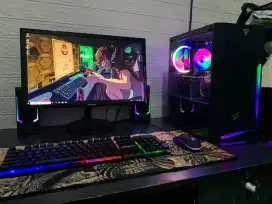 PC GAMING FULLSET TINGGAL PAKAI
