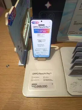 KREDIT OPPO RENO 14 PRO PAKE PROMO BUNGA SPESIAL O% HOME CREDIT