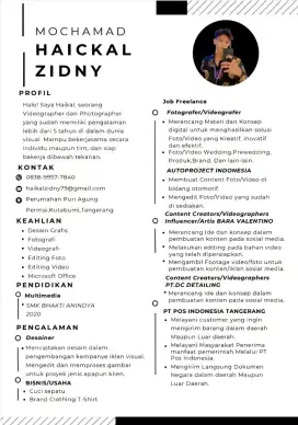 Mencari Lowongan pekerjaan Videographer dan editor video