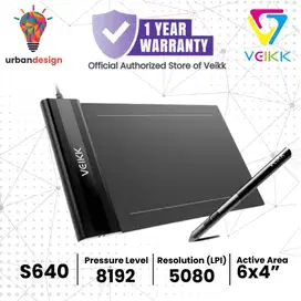 VEIKK S640 Digital Graphic Drawing Pen Tablet