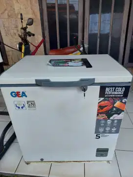 FREEZER GEA 200 LITER MULUS NORMAL SEGEL PABRIK
