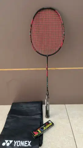 Raket Yonex Arcsaber 0 Ability Black Edition Baru Original Siap Pakai