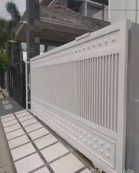 Pagar rumah minimalis modern