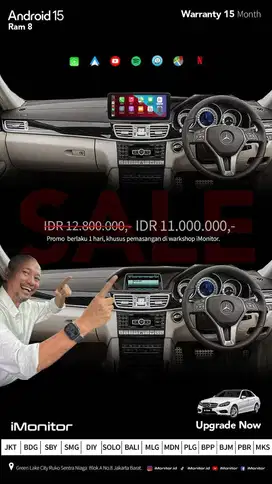 Layar iMonitor Mercedes-benz E Class