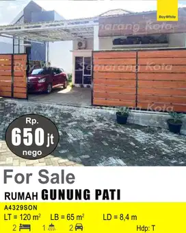 DIJUAL RUMAH DI GUNUNG PATI A4329