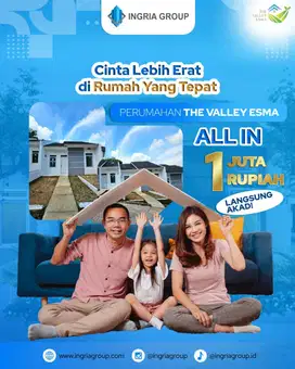 The Valley Esma Rumah Di Cicalengka Harga Hanya 166 Juta, Cukup 1 Juta