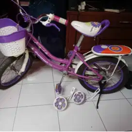 Sepeda anak wanita ukuran 16
