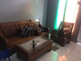Kursi tamu kayu jati