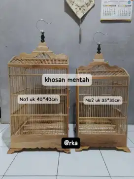 sangkar khosan mentahan no 1&2