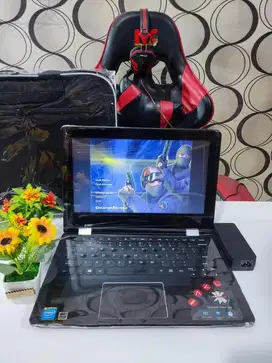 Lenovo Yoga 330 Ram 4/500gb hdd siap pakai cod