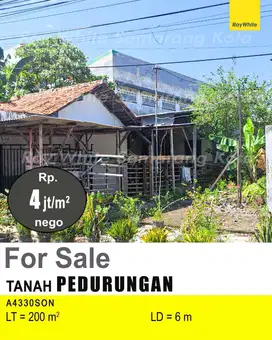 DIJUAL TANAH DI PEDURUNGAN A4330