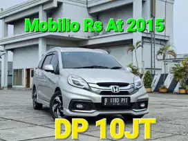 DP 10JT SAJA HONDA MOBILIO RS AT MATIC AUTOMATIC 2015 SIAP PAKAI