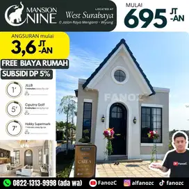 Mansion Nine, perumahan surabaya, rumah surabaya barat, tipe 1 lt