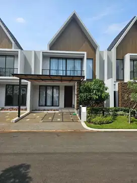 Rumah view Gunung di mahogany residence summarecon bogor