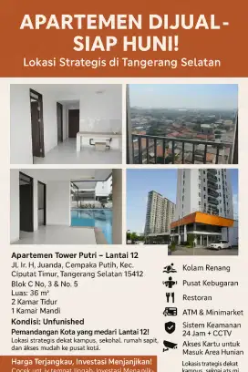 Apartemen city light type 36