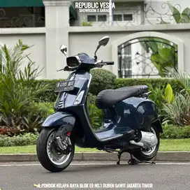 JUAL CEPET Vespa Sprint 150 3V Th 2014 Warna Biru Perfect Condition