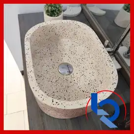 washtafel terrazzo handmade berkualitas