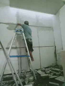 Tukang pasang bata ringan+ aci