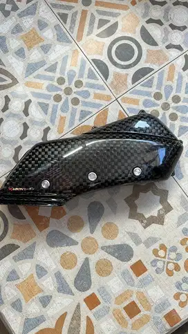 Carbon kevlar Cover filter xmax connected
