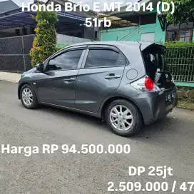 Antik KM51rb.. Honda Brio E MT 2014 (D)
