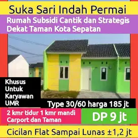 Rumah Subsidi Cantik Utk Karyawan UMR dkt Tamkot Sepatan