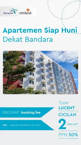 Apartemen tipe 1BR