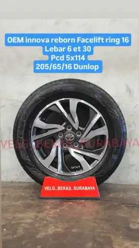 VELG Oem Innova Face LIft R16