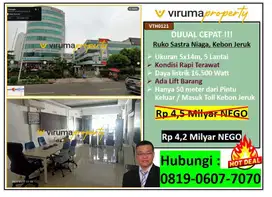 VTH0121 - Jual Cepat, Ruko Sastra Graha, Kebon Jeruk, Jakarta Barat