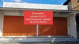 Disewakan Toko area Denpasar Selatan
